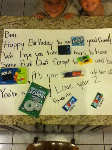 diy birthday gifts for guy best friend
